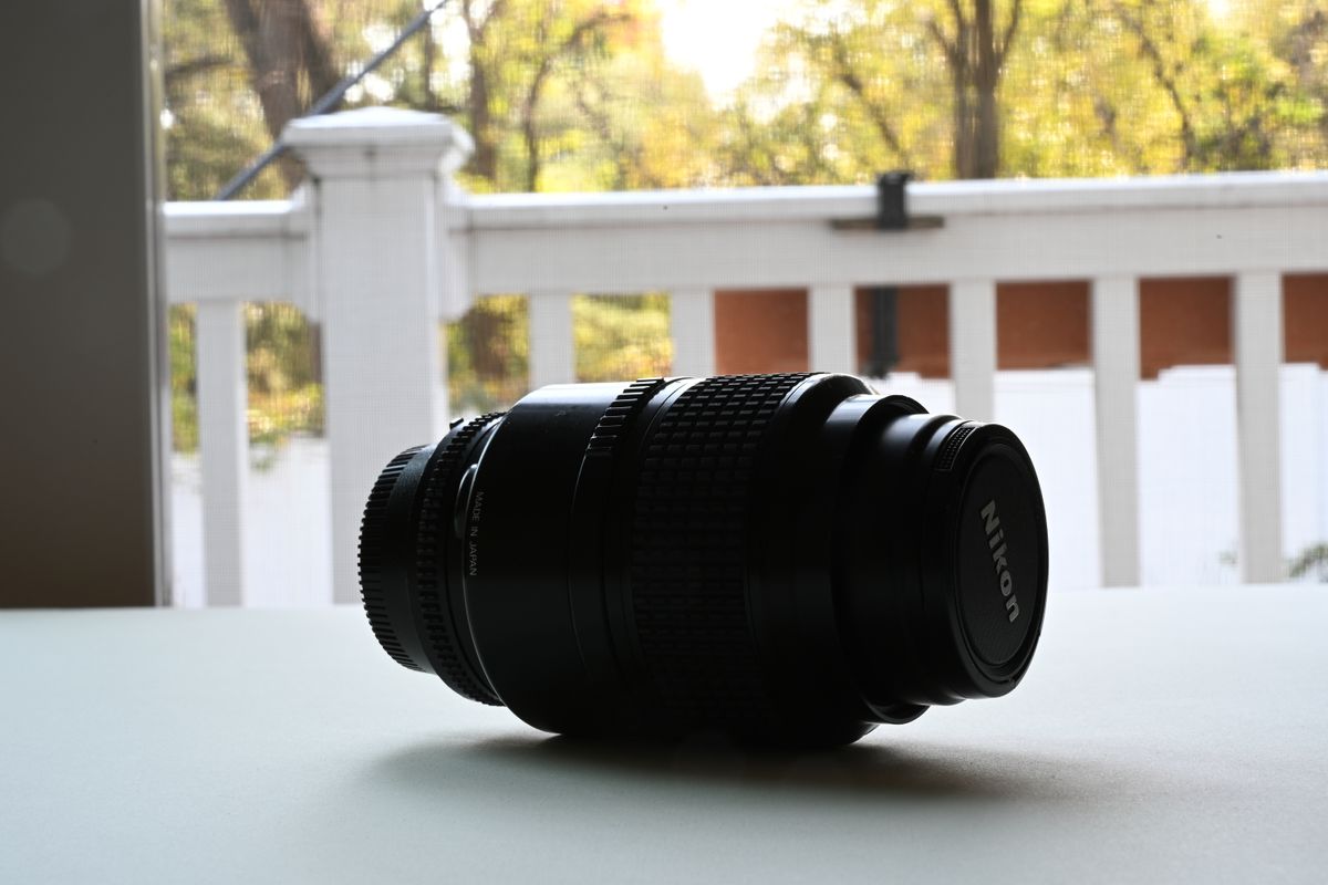 A photo of a lens shot on the Nikon Z6III