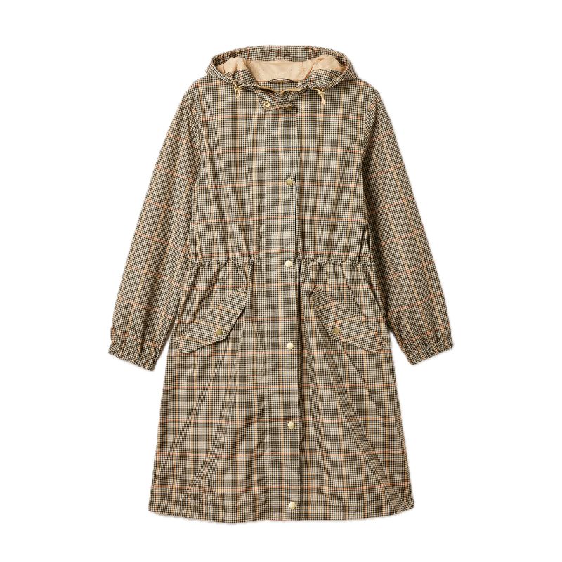 Joules, Waterproof Checked Lightweight Raincoat