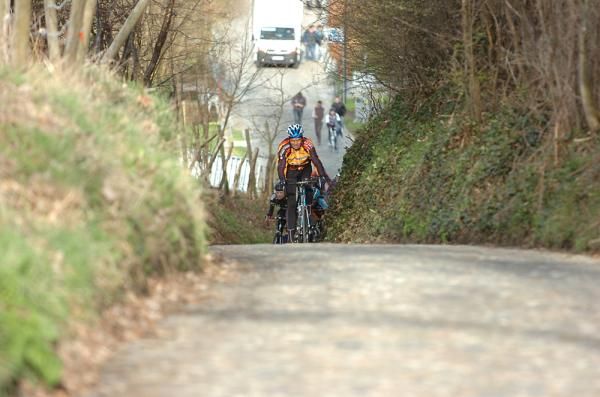 The steepness is apparent from this angle.