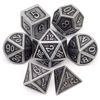Antique iron-styled metal dice | $20
