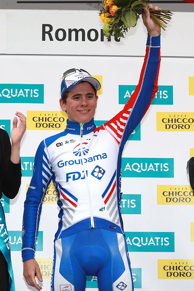 David Gaudu gave Groupama-FDJ its second consecutive stage victory at the Tour de Romandie