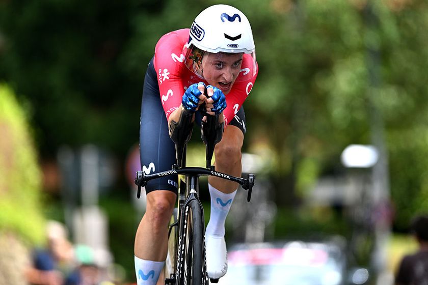 Marlen Reusser during the TT