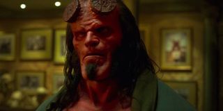 David Harbour as Hellboy