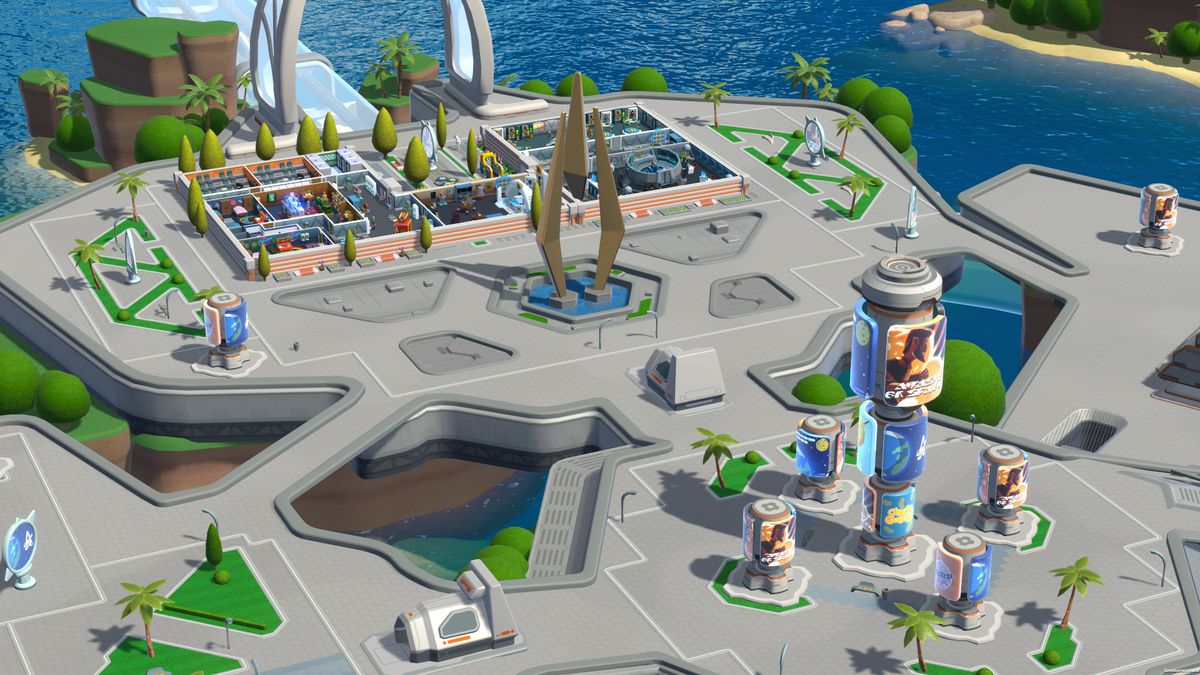 Two Point Campus Space DLC screenshots