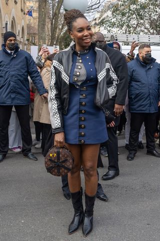 Venus Williams carrying a Louis Vuitton bag