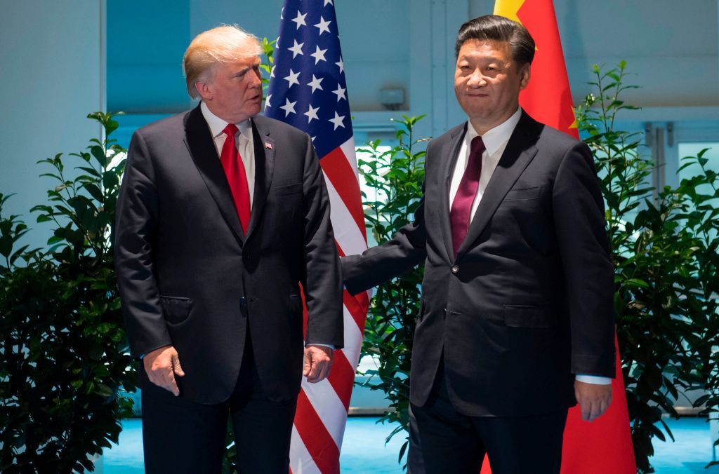 Trump and Xi Jinping