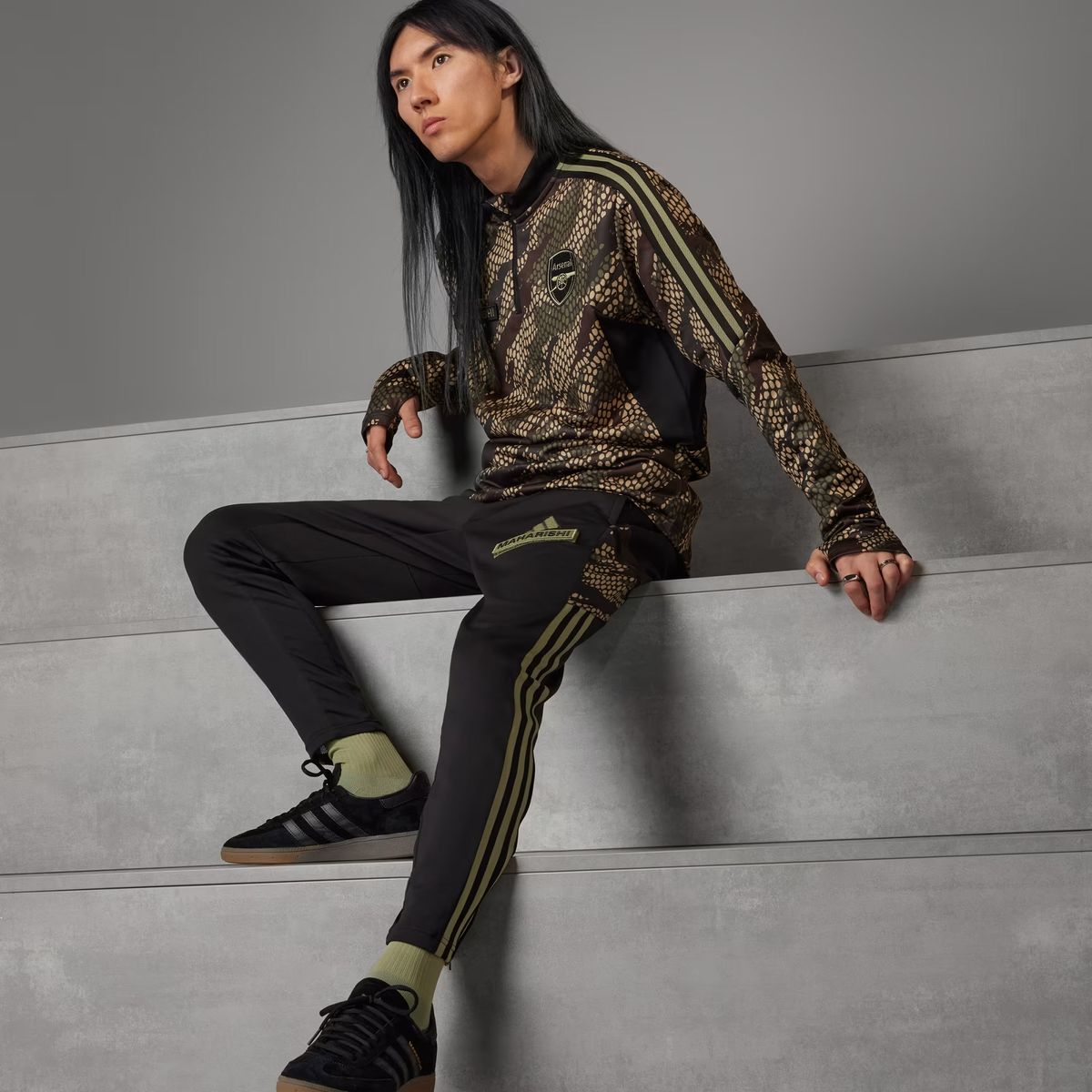 The Arsenal Adidas x Maharishi collection