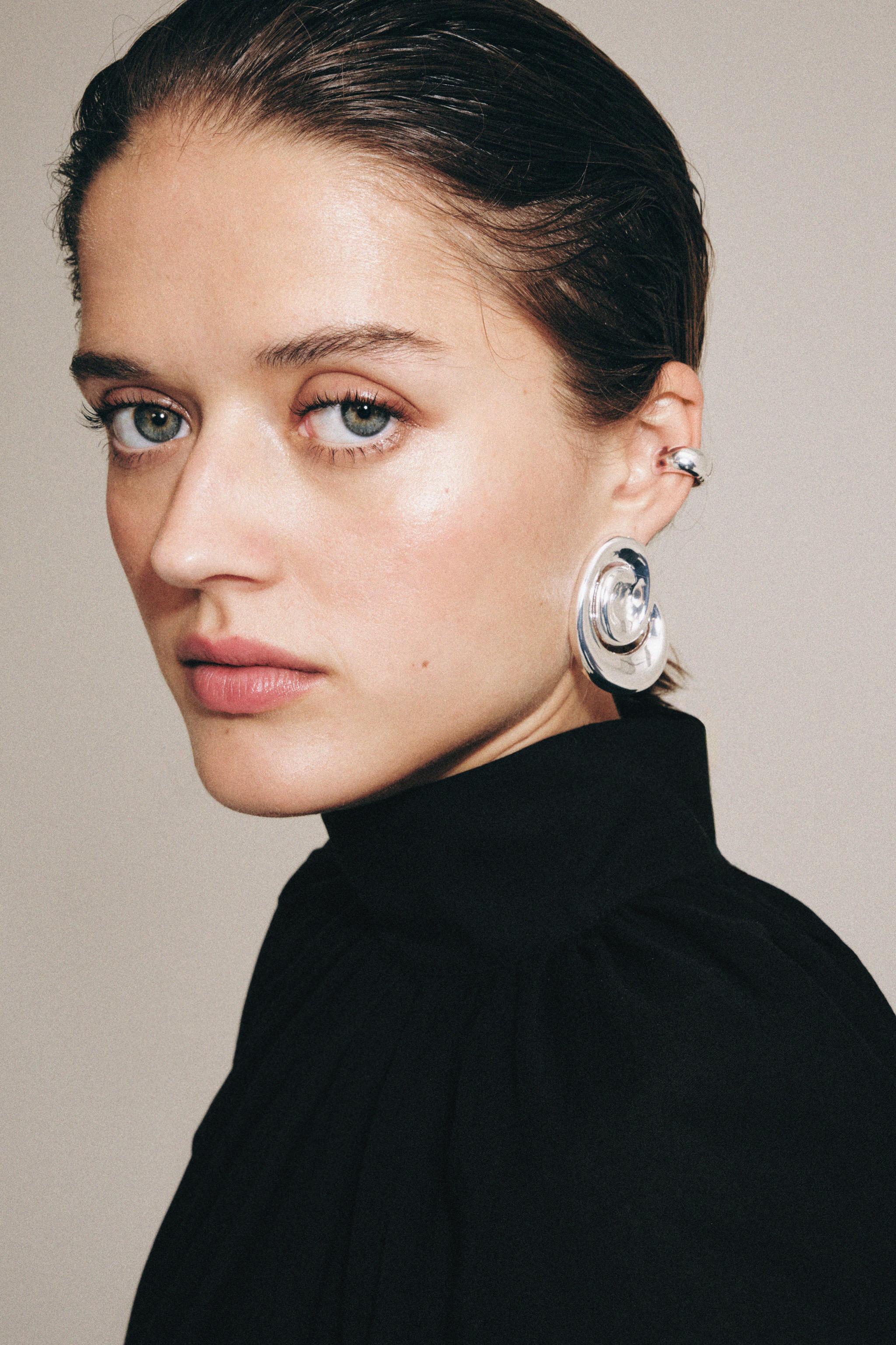 Pack of Organic Ear Cuff Earrings - Silver - M