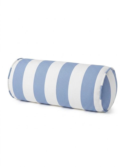 Striped Outdoor Bolster Cushion