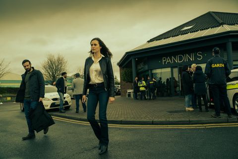 Charlie Cox and Clare Dunne in Kin