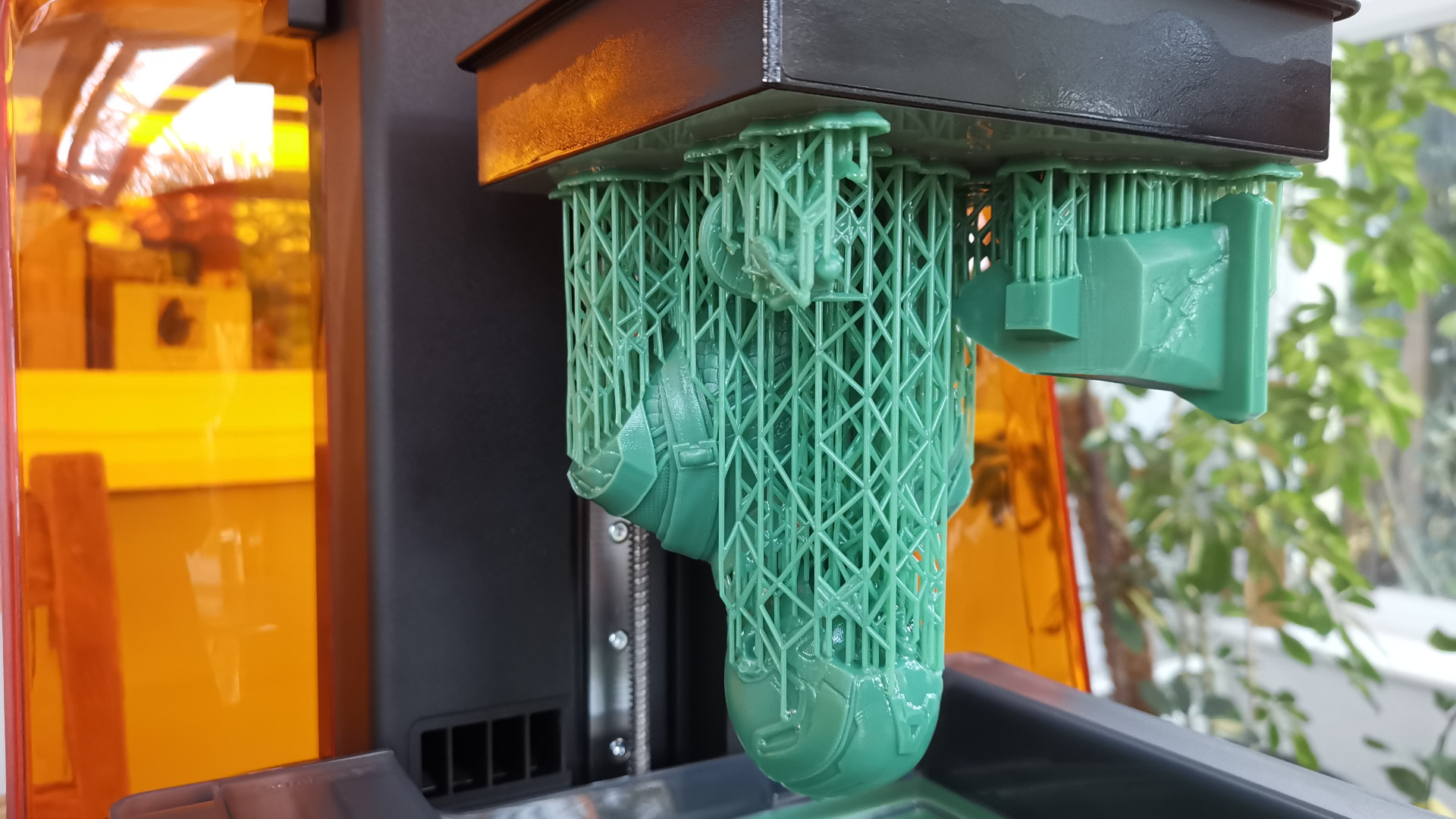 A finished model created on the Formlabs Form 3