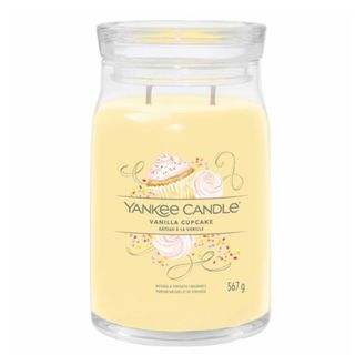 Yankee vanilla cupcake candle - best Christmas scents