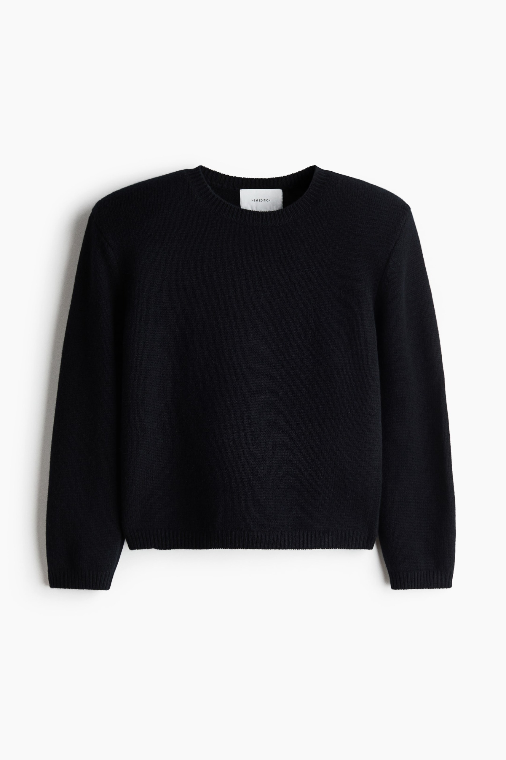 Shoulder-Pad Wool Jumper