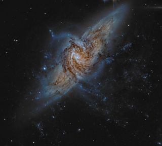 The Two Galaxies of NGC 3314