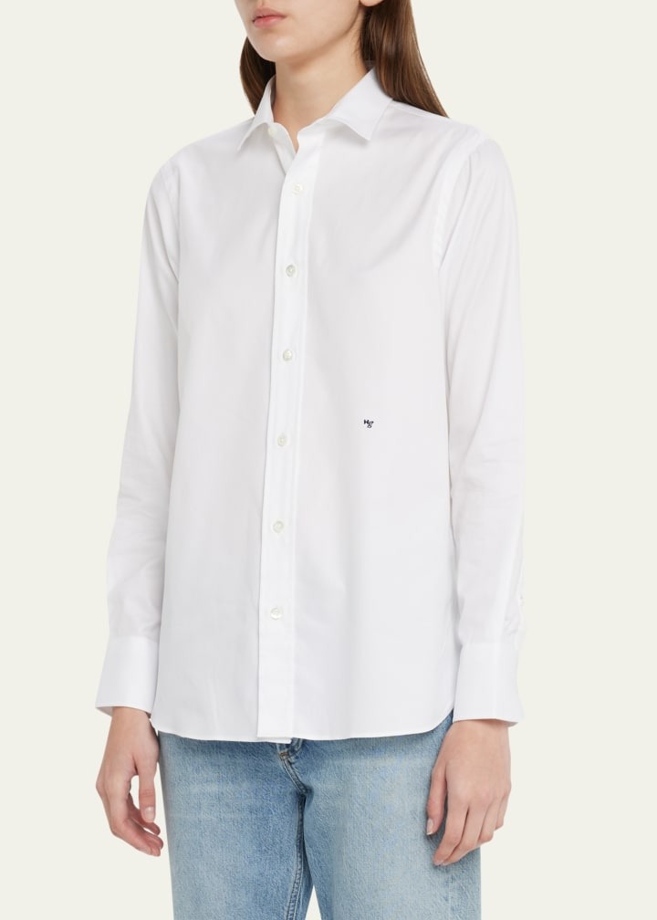 Classic Button-Up Cotton Shirt