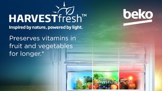 Beko HarvestFresh™ fridge freezer info photo