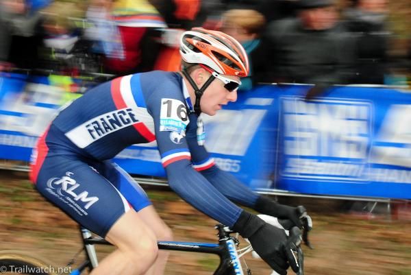 Matthieu Boulo (France) was not having the race he had hoped for