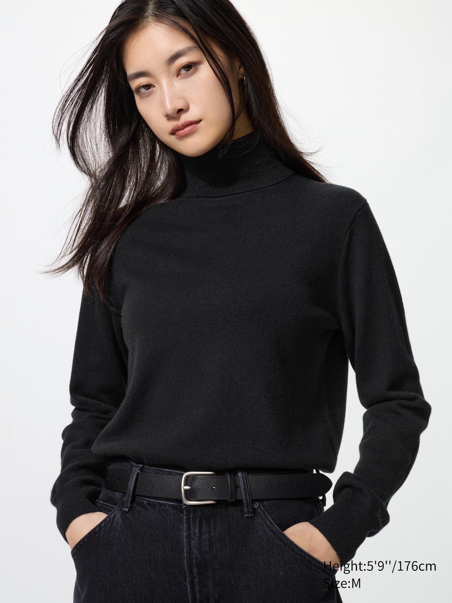 100% Cashmere Turtleneck Jumper