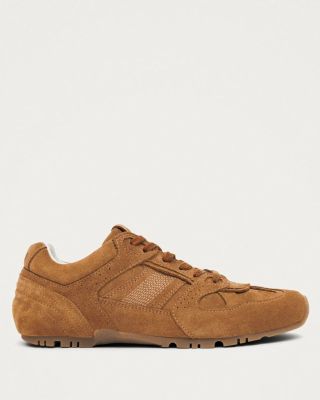 Alohas TB.56 Suede Tan Leather Sneakers