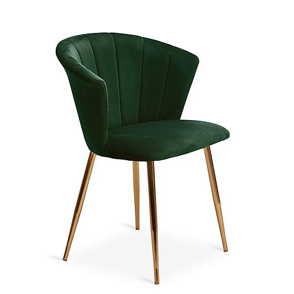 Velvet chair