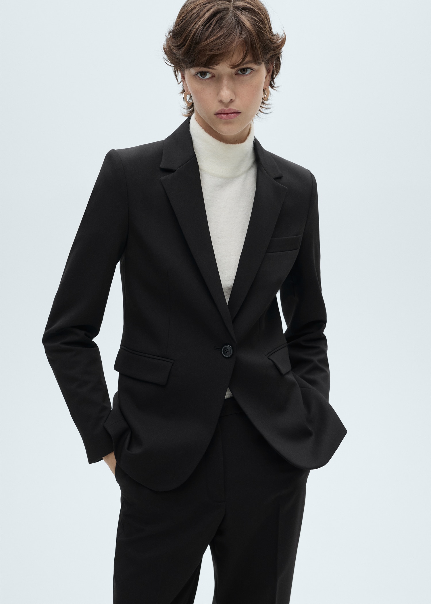 Fitted Suit Jacket - Women | Mango United Kingdom