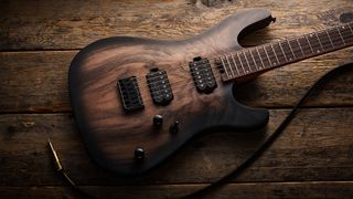 A Cort KX500 Baritone guitar