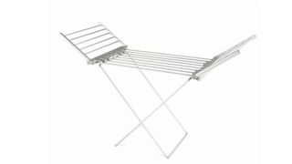 Aldi Ambiano Heated Airer on a whiyte background