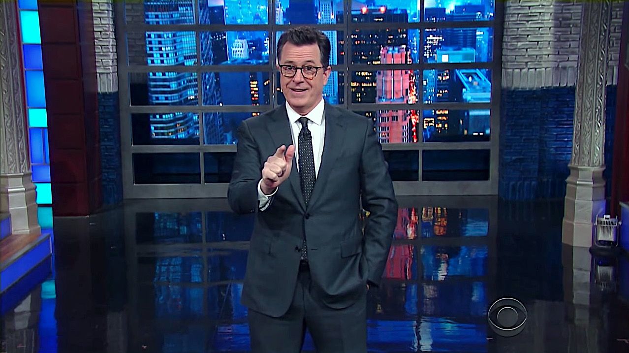 Stephen Colbert laughs at Jeff Sessions&amp;#039; predicament on Russia