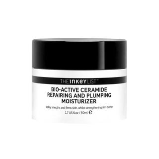 a packshot of The Inkey List Bio-Active Ceramide Repairing and Plumping Moisturizer