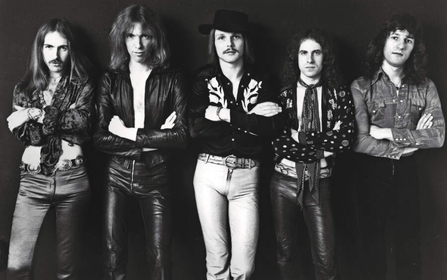 Scorpions studio portrait circa late 1970s