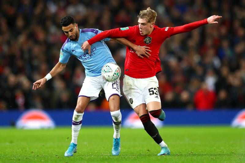 Man City V Man United Getty