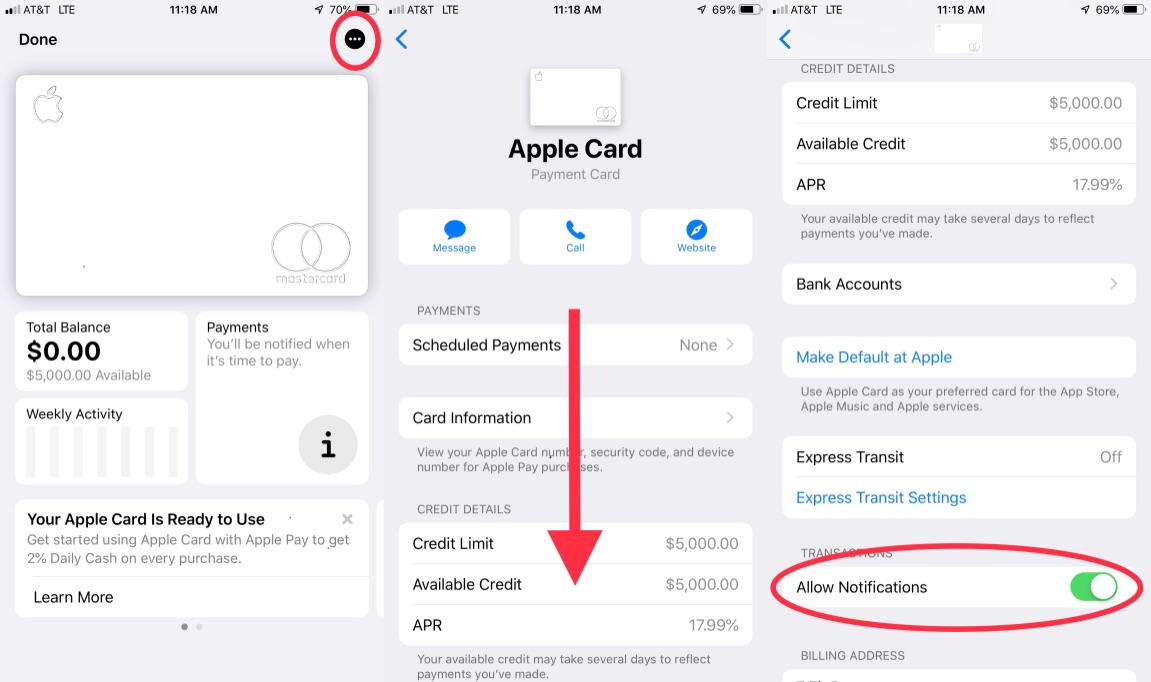 How to enable or disable Apple Card notifications | iMore