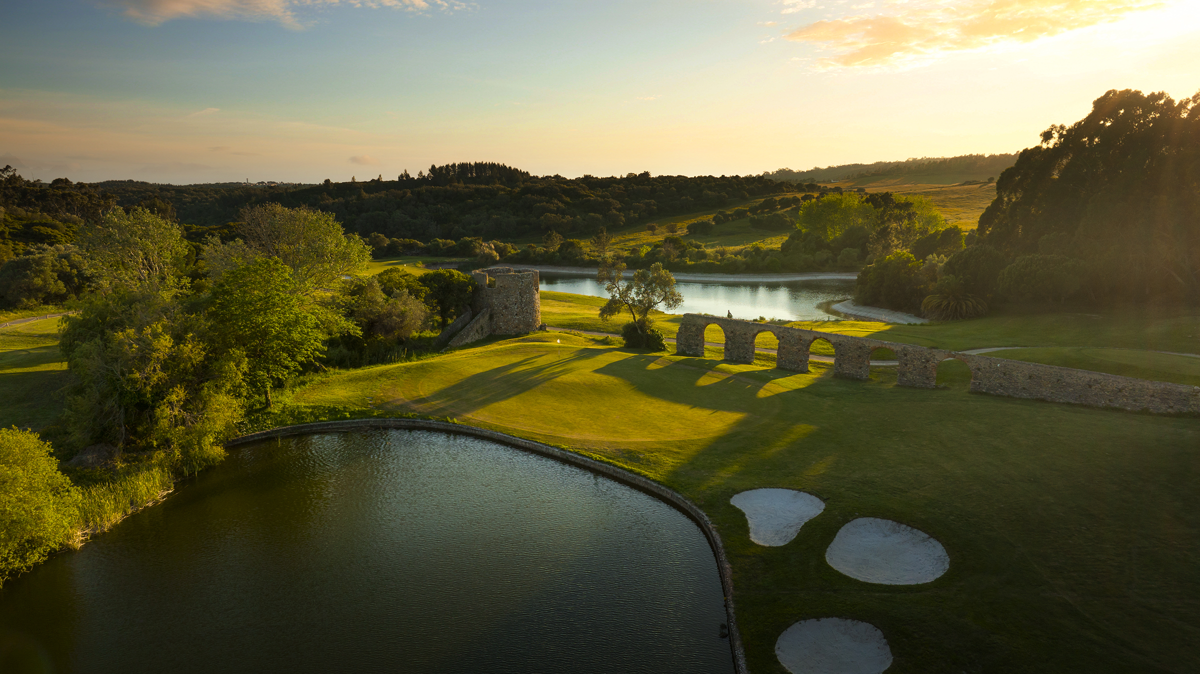 The 6th hole on the Atlantic Championship course at Penha Longa