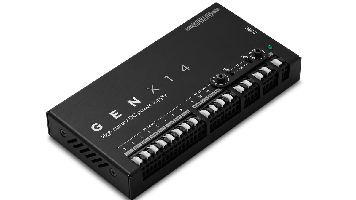 GigRig unveils the Gen-X-14, a power supply with the juice to keep even the most current-hungry pedalboard happy