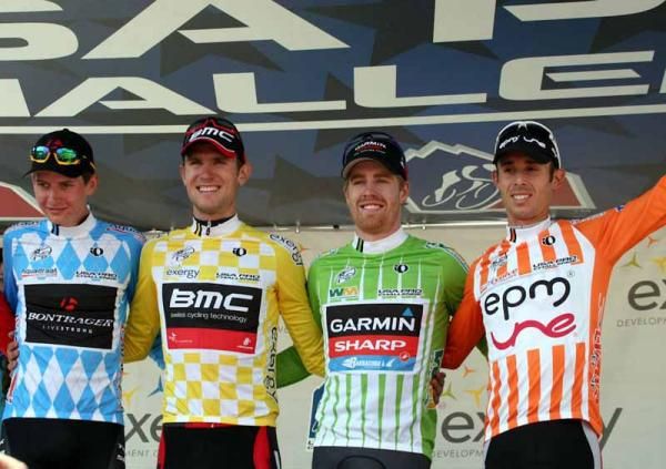 The jersey holders after two days of racing