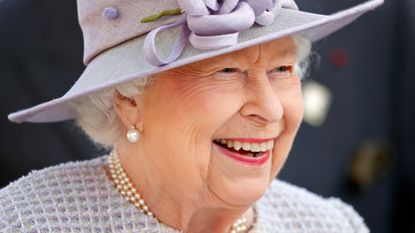 Queen Elizabeth II attends QICPO British Champions Day at Ascot Racecourse on October 19, 2019 in Ascot, England
