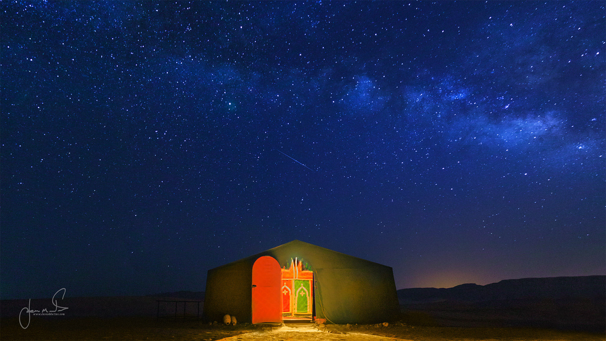 Meteor Shower in Morocco