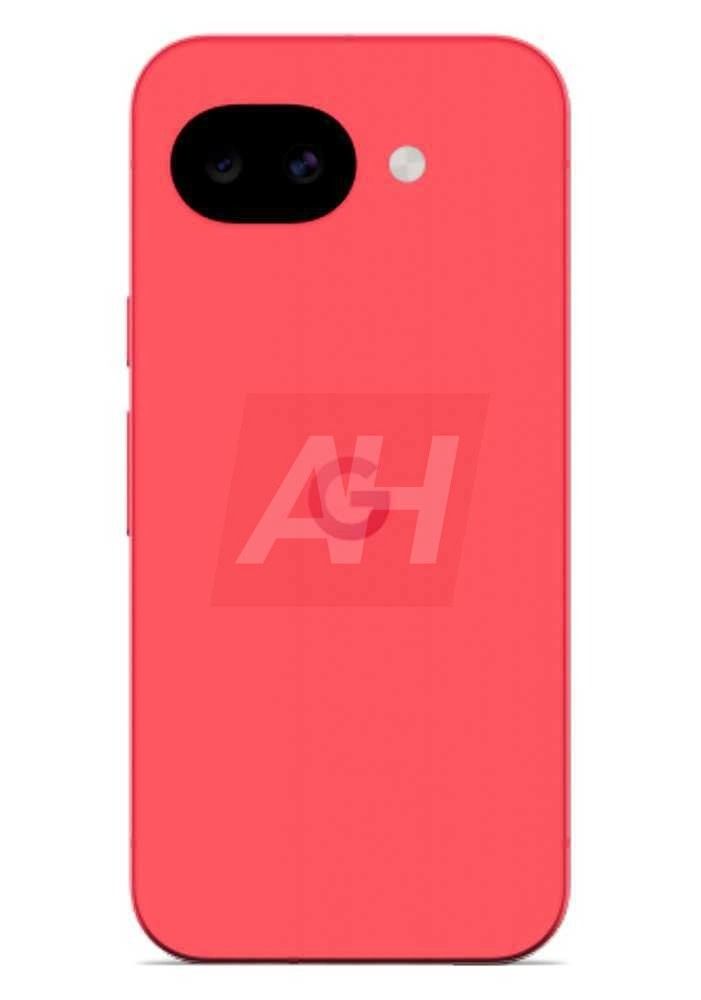 Google Pixel 10a back panel in red