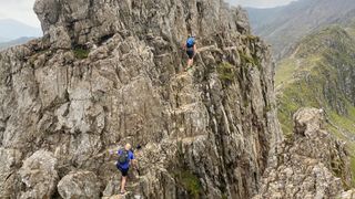 what is scrambling: Crib Goch