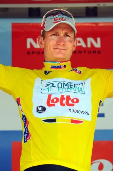 Points classification winner Andr&eacute; Greipel (Omega Pharma-Lotto)