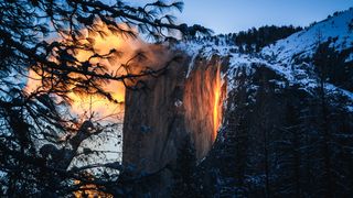 Firefall at Yosemite National Park