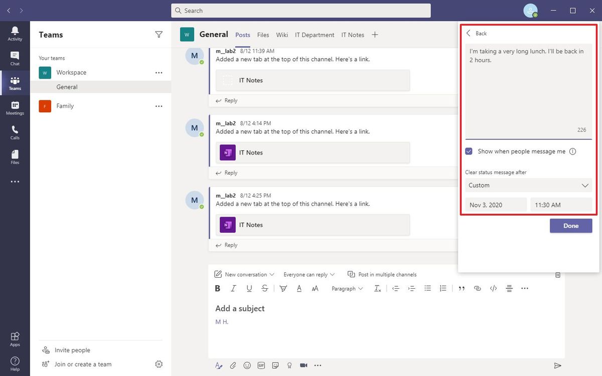 How To Change Status Settings On Microsoft Teams Windows Central