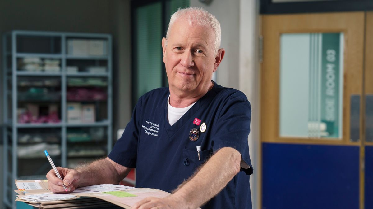 Casualty icon Derek Thompson as Charlie Fairhead