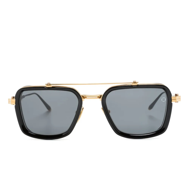 Akoni sunglasses, black and gold