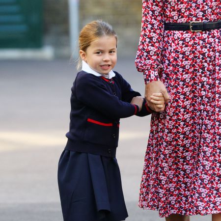 princess charlotte's first day of school