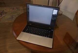 Framework Laptop 16 on a desk