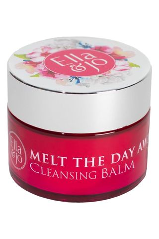 Ella & Jo Melt the Day Away Cleansing Balm, Makeup Remover Cleanser Balm, for All Skin Types, Daily Face Cleanser, Vegan