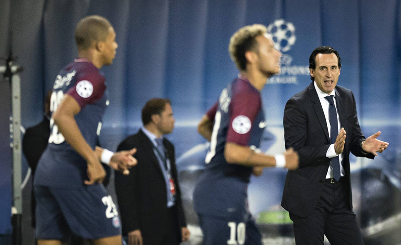 Unai Emery Neymar PSG