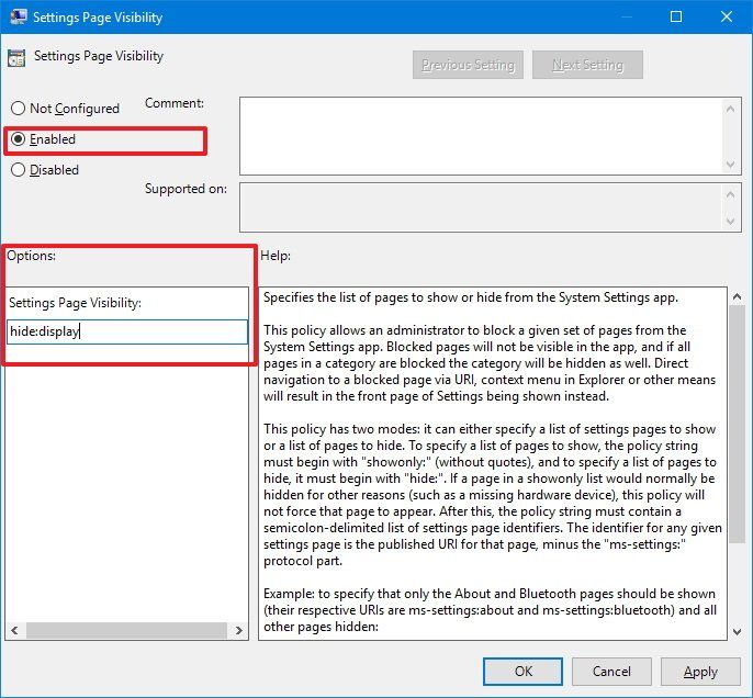 How to hide Settings pages in the Windows 10 Creators Update Windows Central