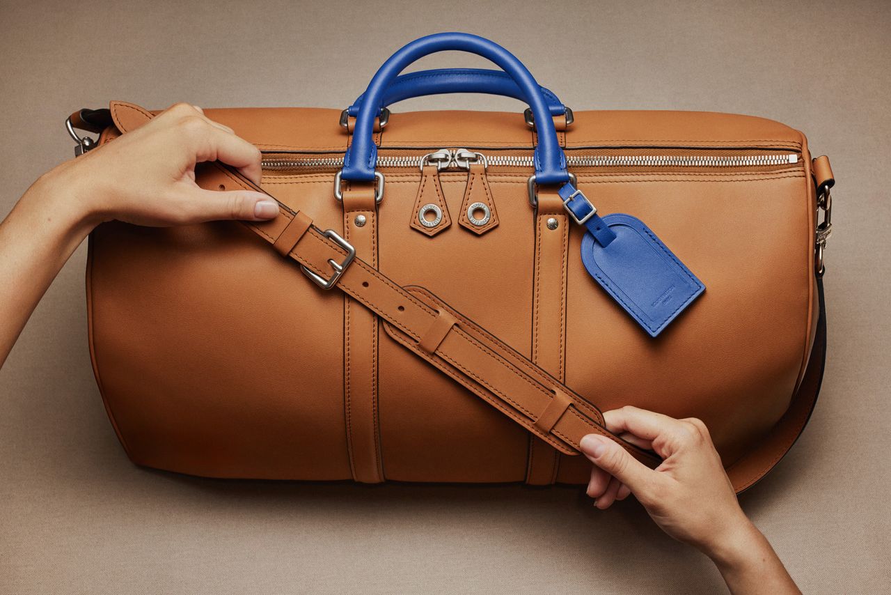 Work in progress on the Singer - Classic accessory set created in collaboration with Louis Vuitton